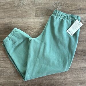 Lululemon Scuba Mid-Rise Oversized Jogger Regular Grey Eucalyptus XL NWT